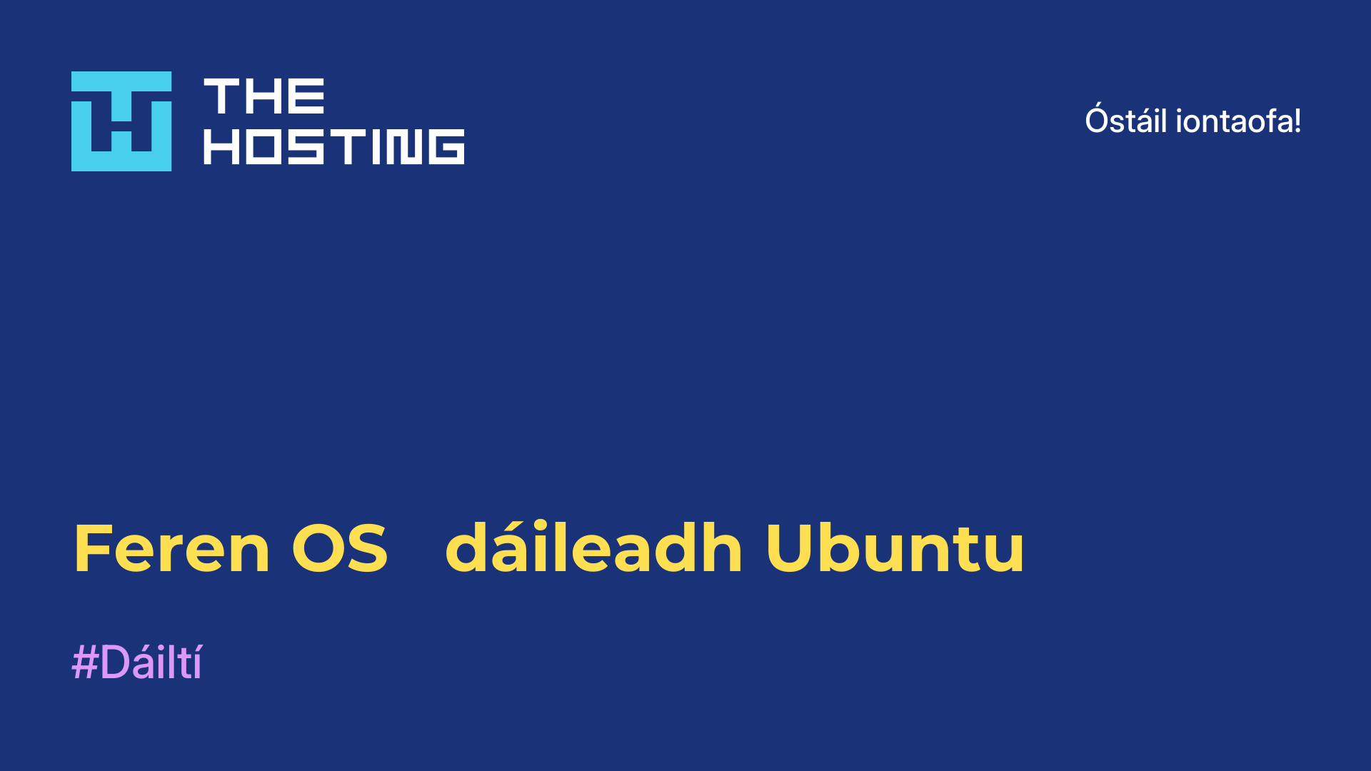 Feren OS - dáileadh Ubuntu