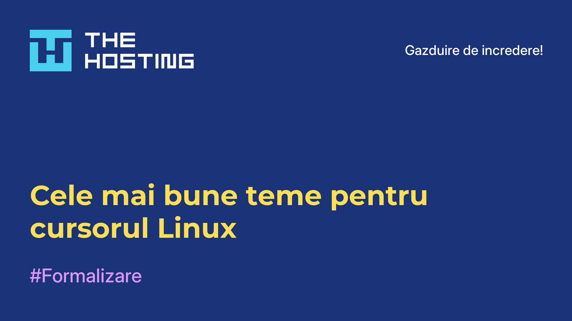 Cele mai bune teme pentru cursorul Linux