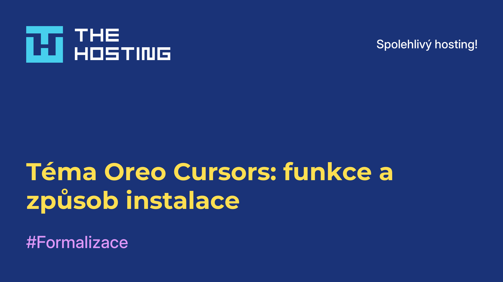 Téma Oreo Cursors: funkce a způsob instalace