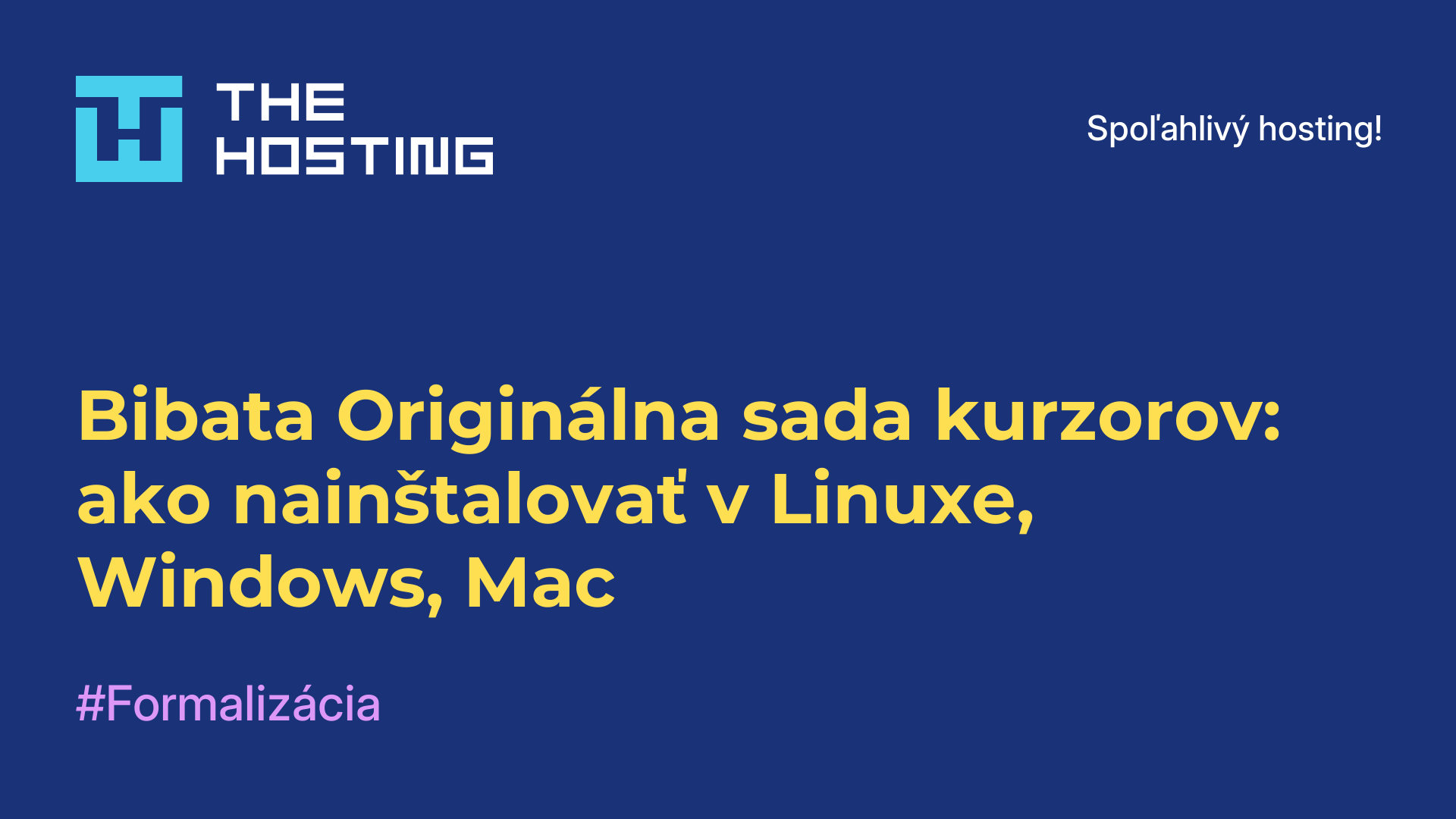 Bibata Originálna sada kurzorov: ako nainštalovať v Linuxe, Windows, Mac