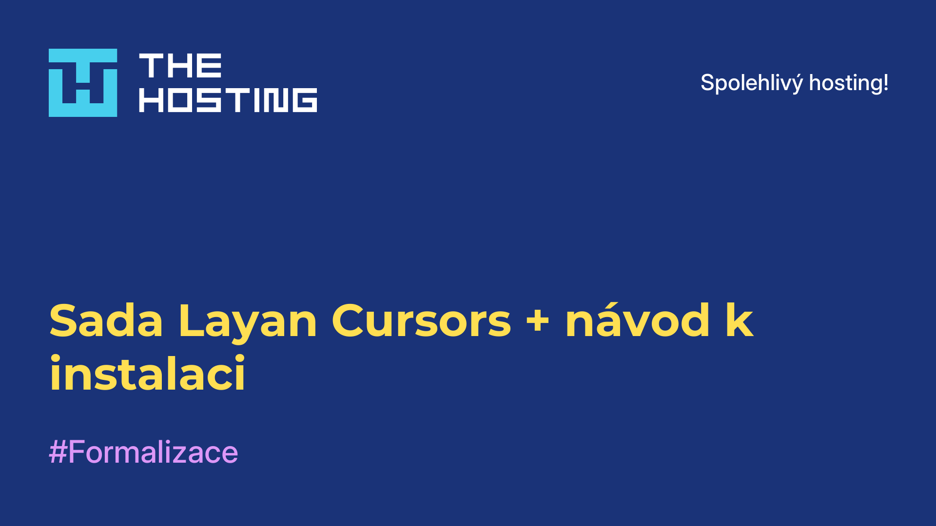 Sada Layan Cursors + návod k instalaci