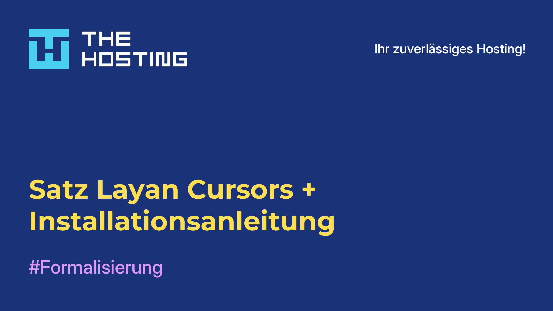 Satz Layan Cursors + Installationsanleitung