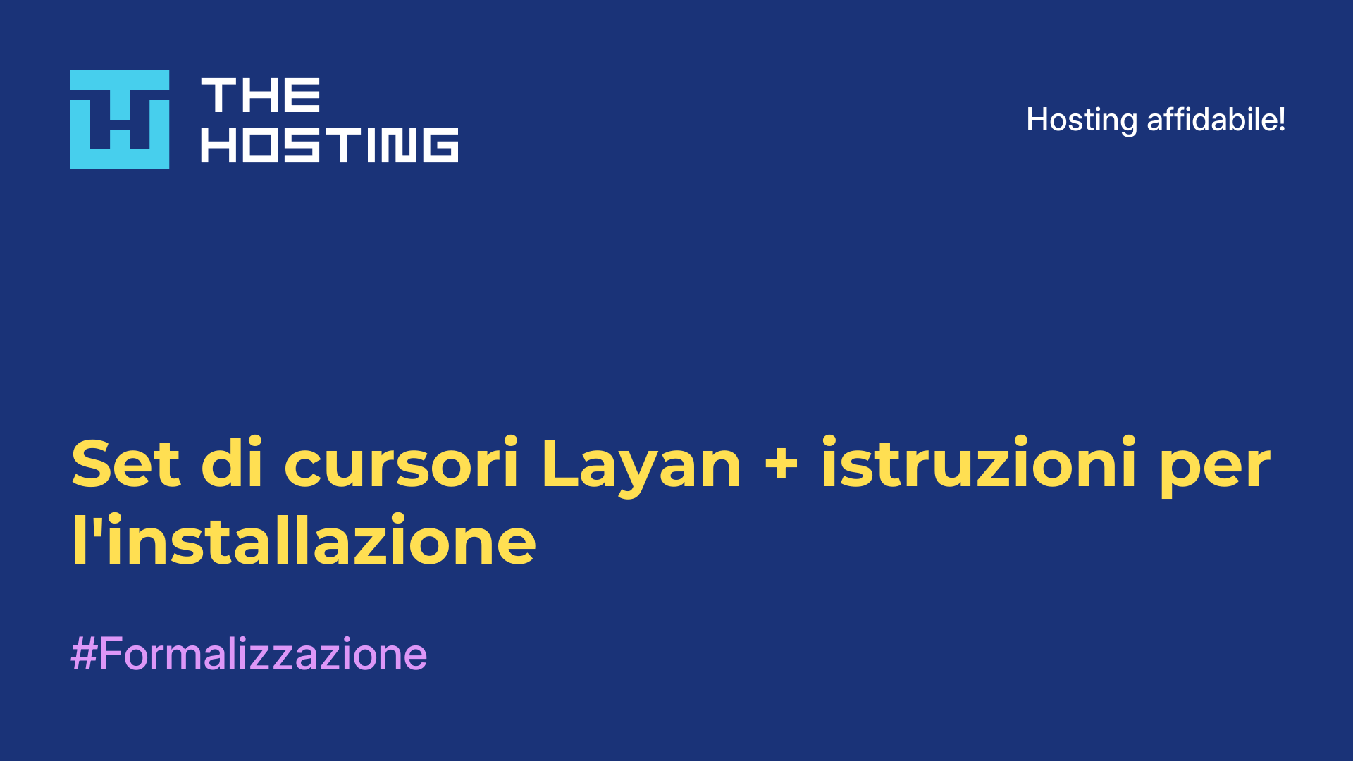 Set di cursori Layan + istruzioni per l'installazione
