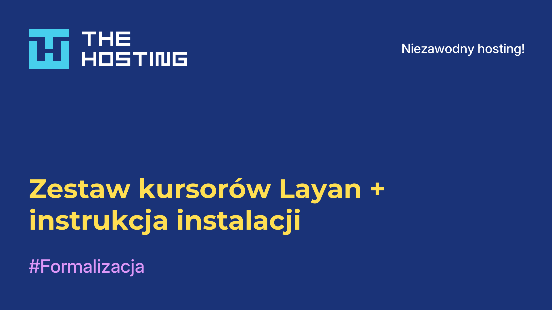 Zestaw kursorów Layan + instrukcja instalacji