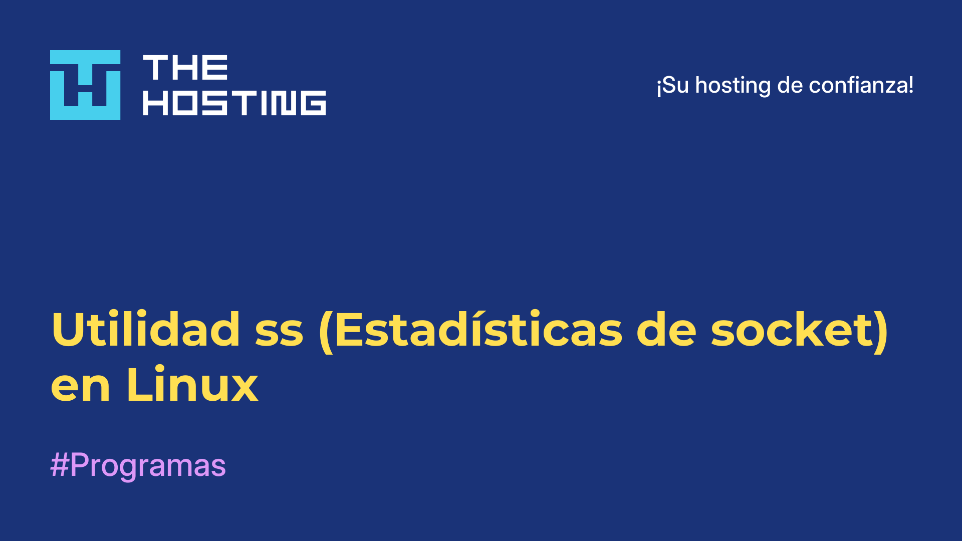 Utilidad ss (Estadísticas de socket) en Linux