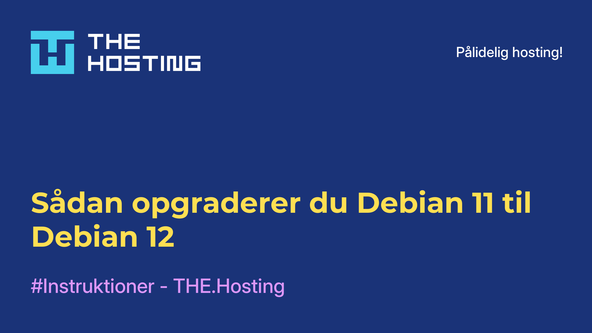 Sådan opgraderer du Debian 11 til Debian 12
