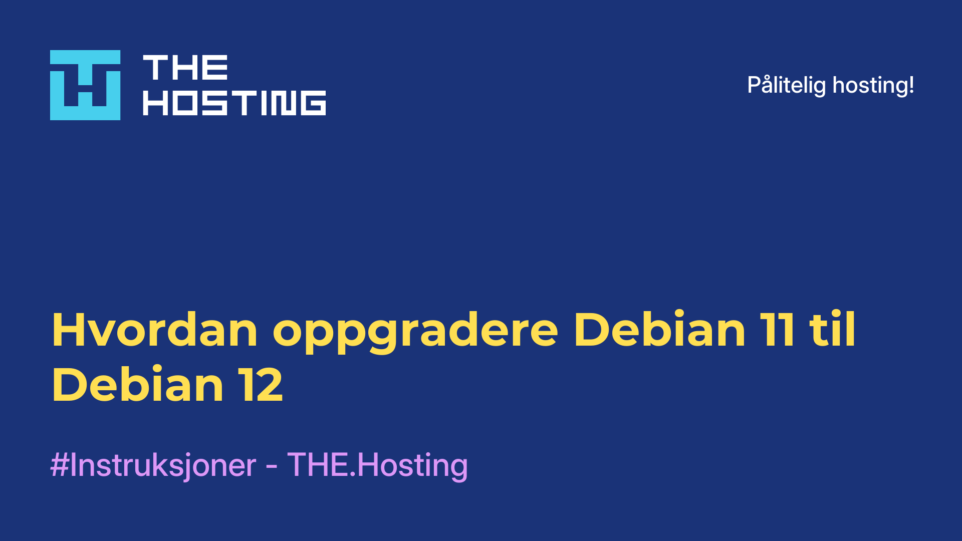 Hvordan oppgradere Debian 11 til Debian 12