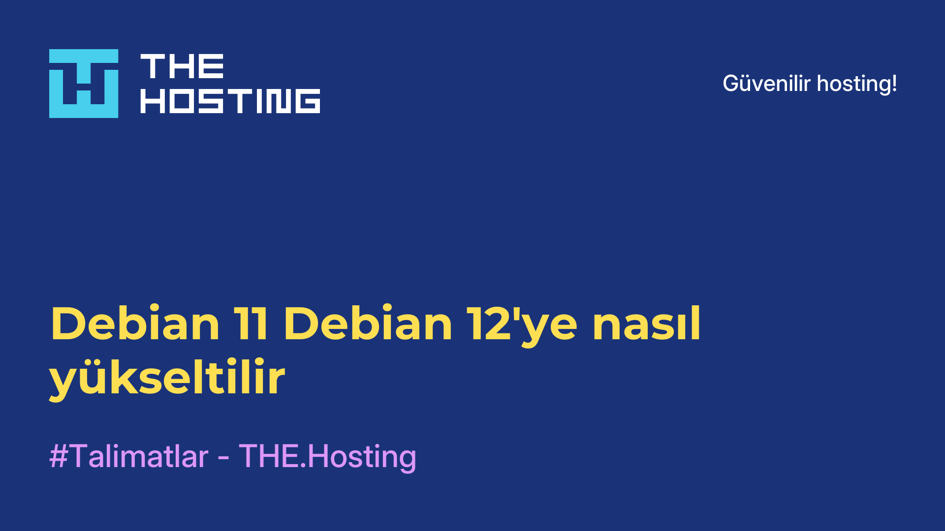 Debian 11 Debian 12'ye nasıl yükseltilir