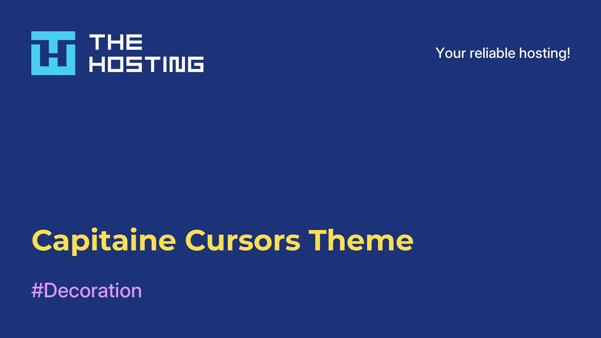 Capitaine Cursors Theme