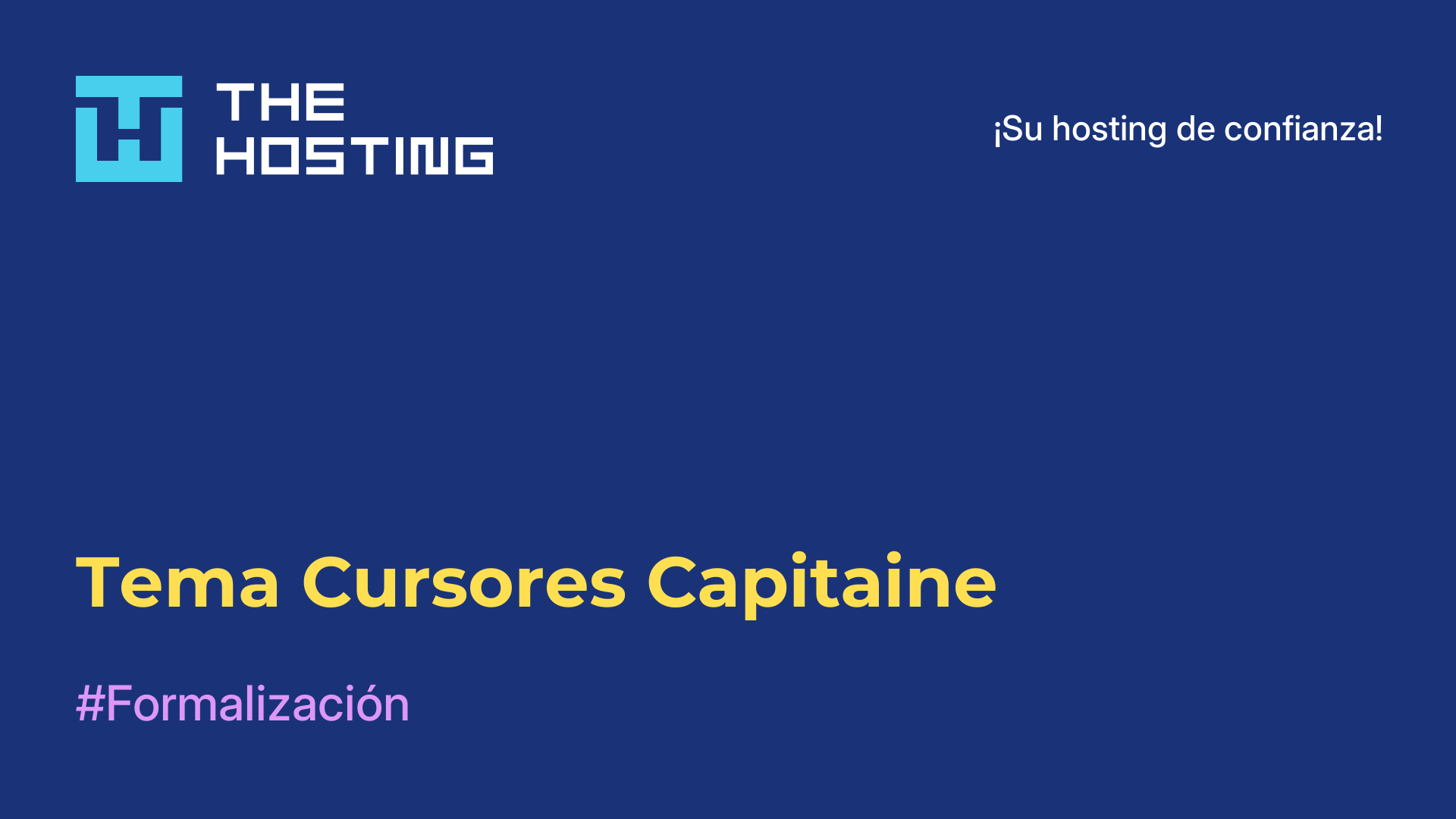 Tema Cursores Capitaine