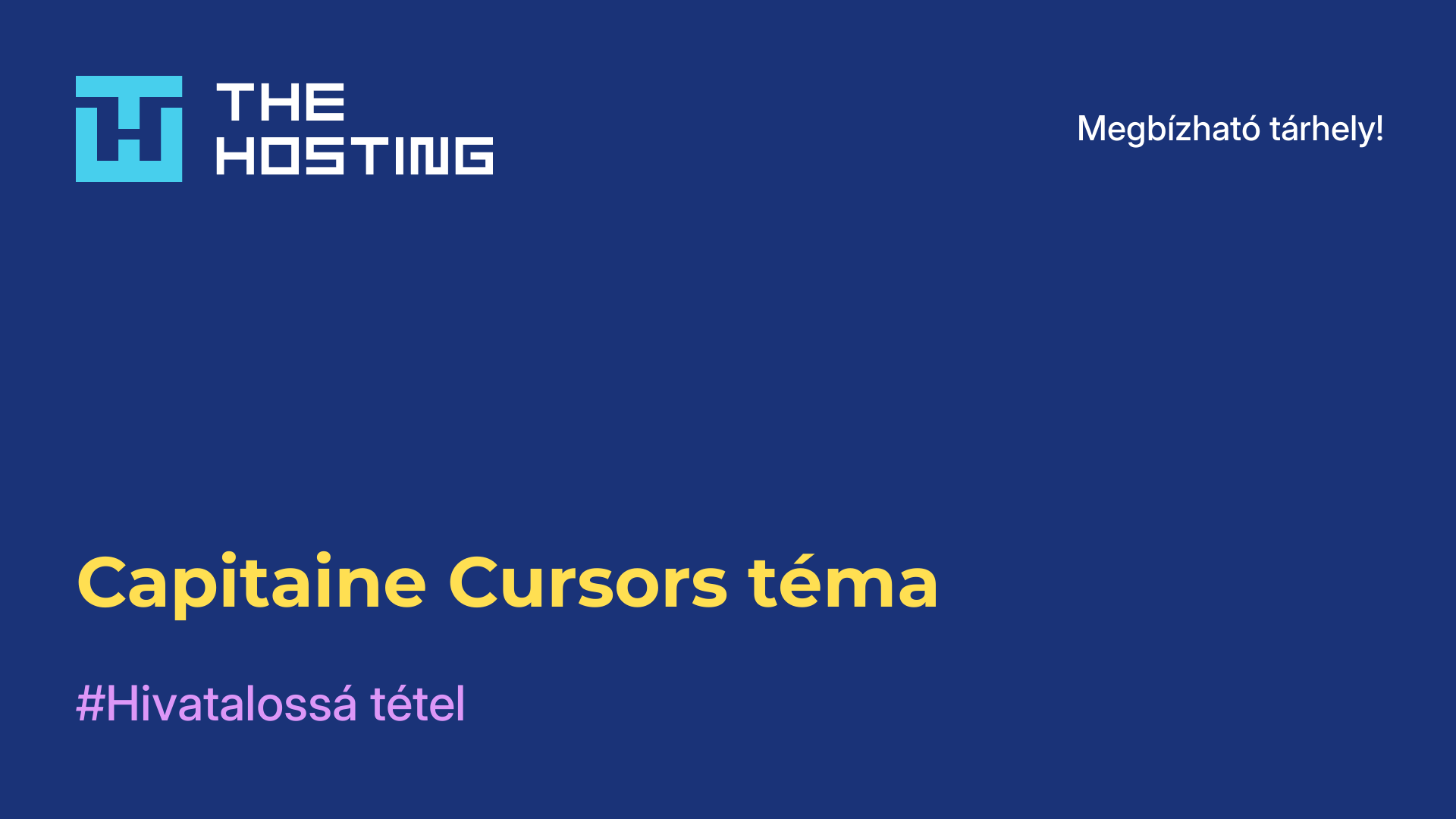 Capitaine Cursors téma
