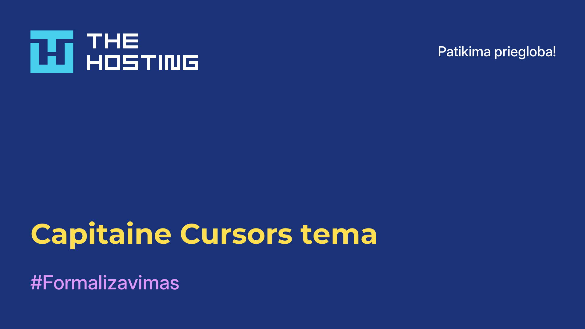 Capitaine Cursors tema