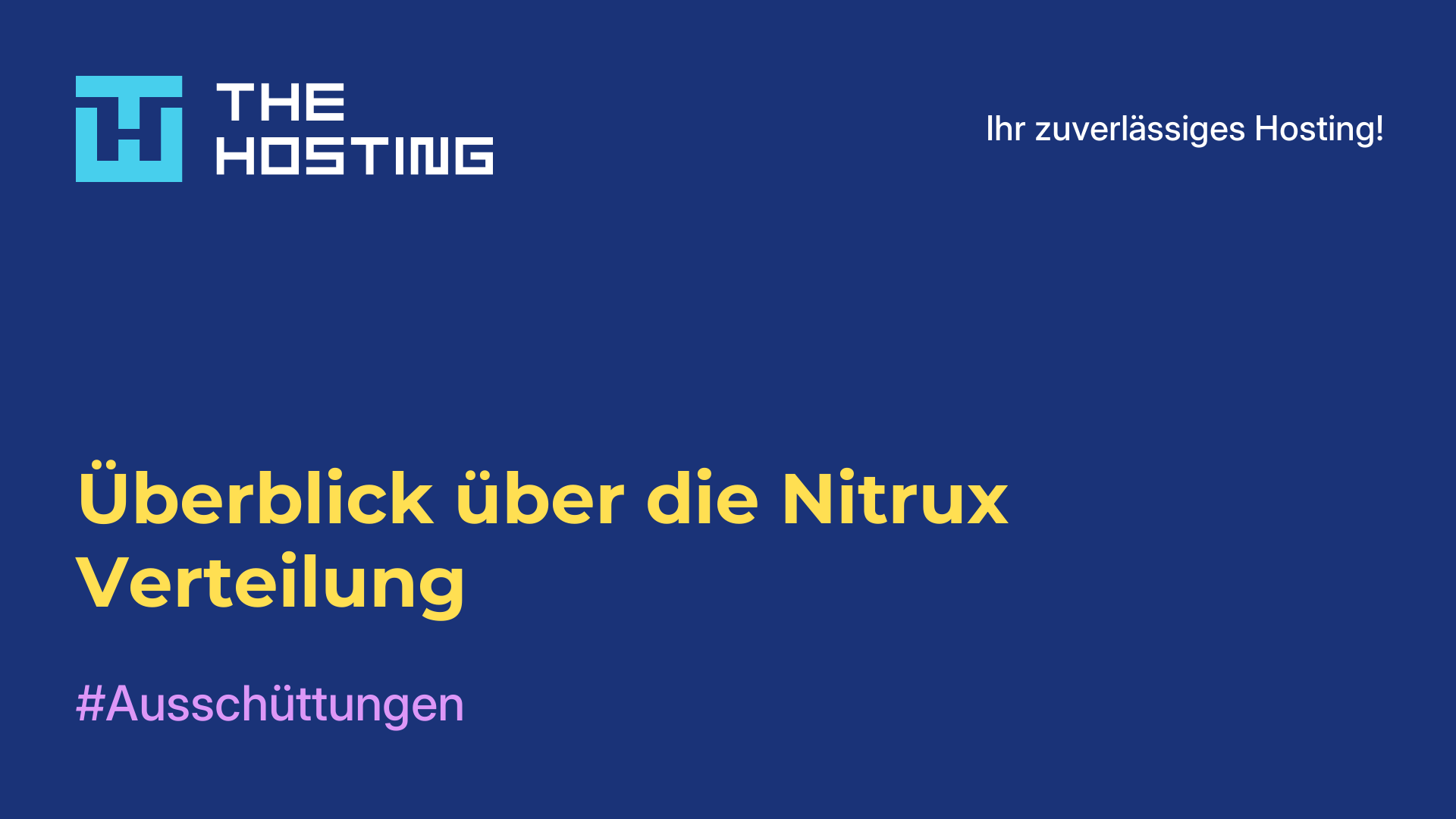 Überblick über die Nitrux-Verteilung