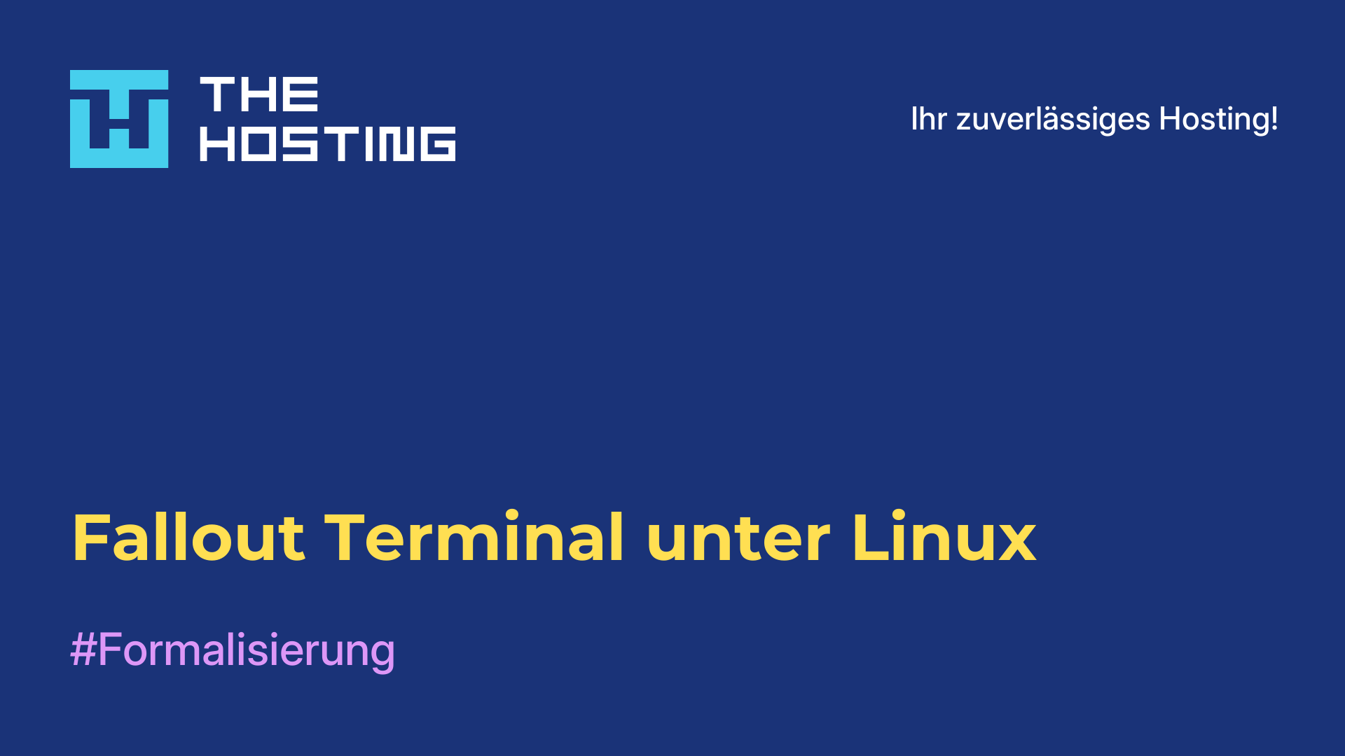 Fallout-Terminal unter Linux