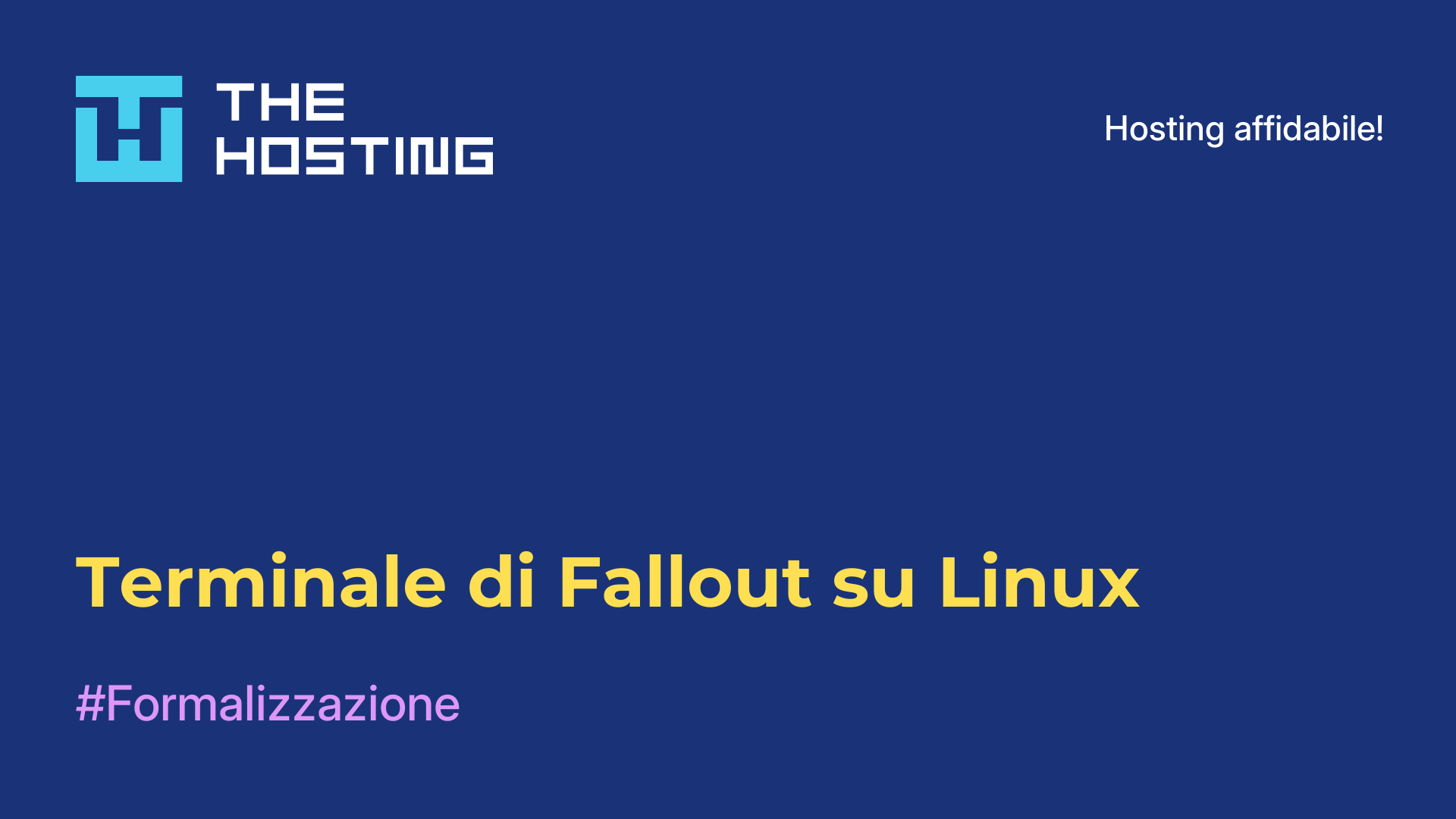 Terminale di Fallout su Linux
