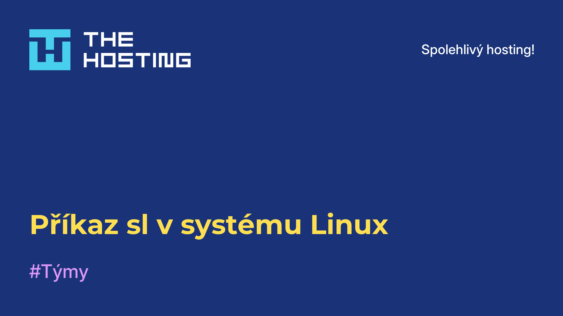 Příkaz sl v systému Linux