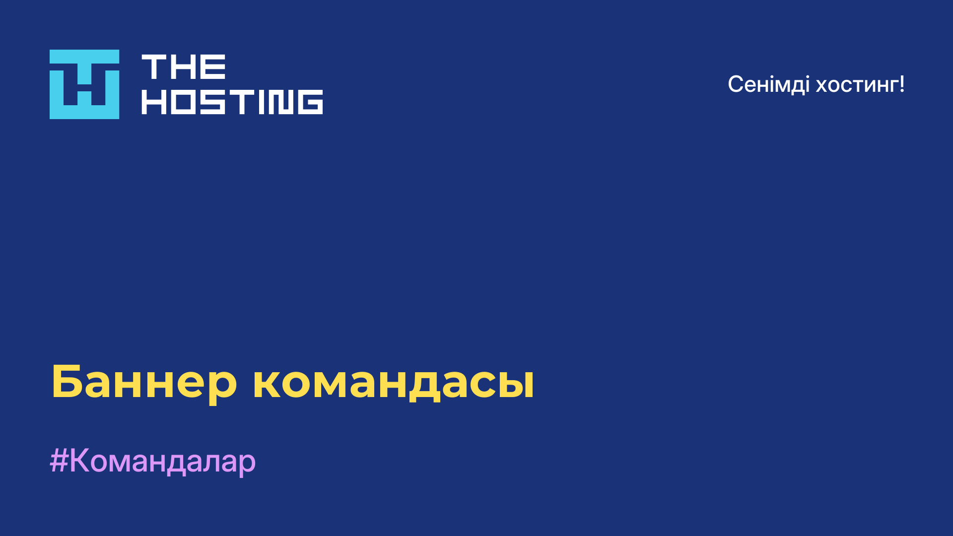 Баннер командасы