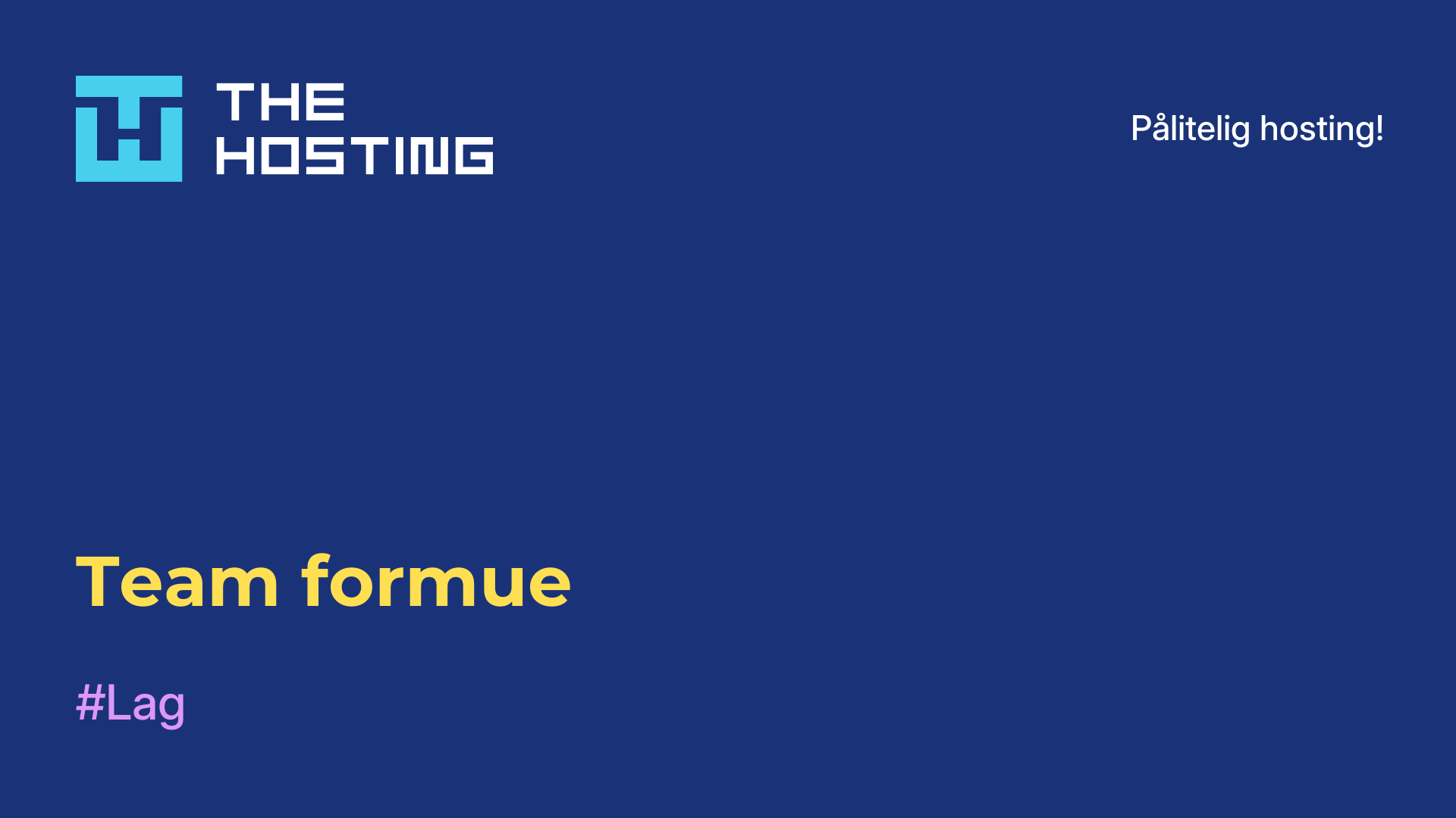 Team formue
