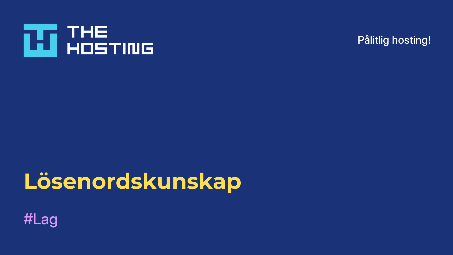 Lösenordskunskap