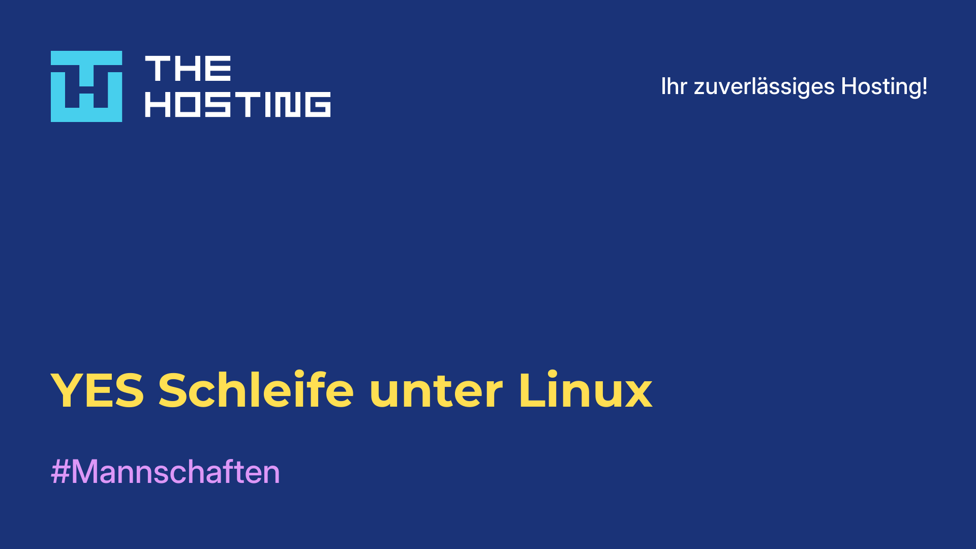 YES-Schleife unter Linux