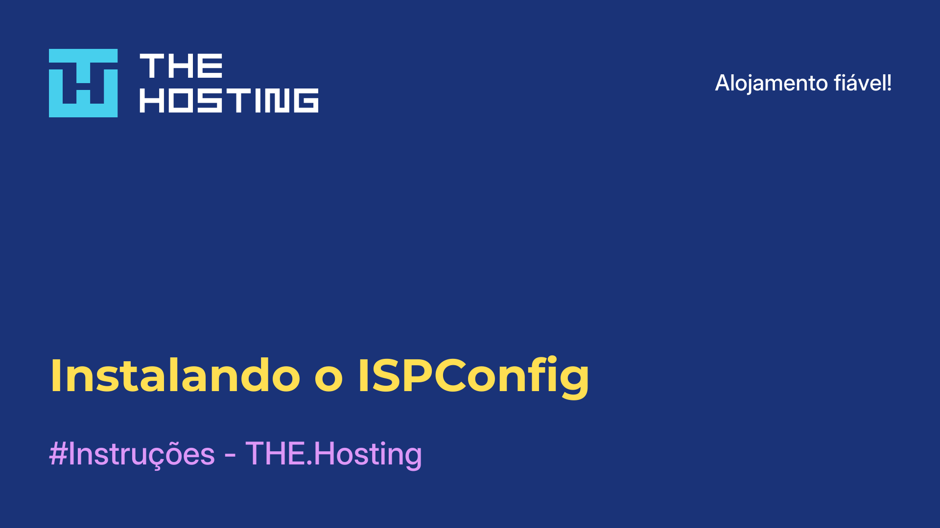 Instalando o ISPConfig