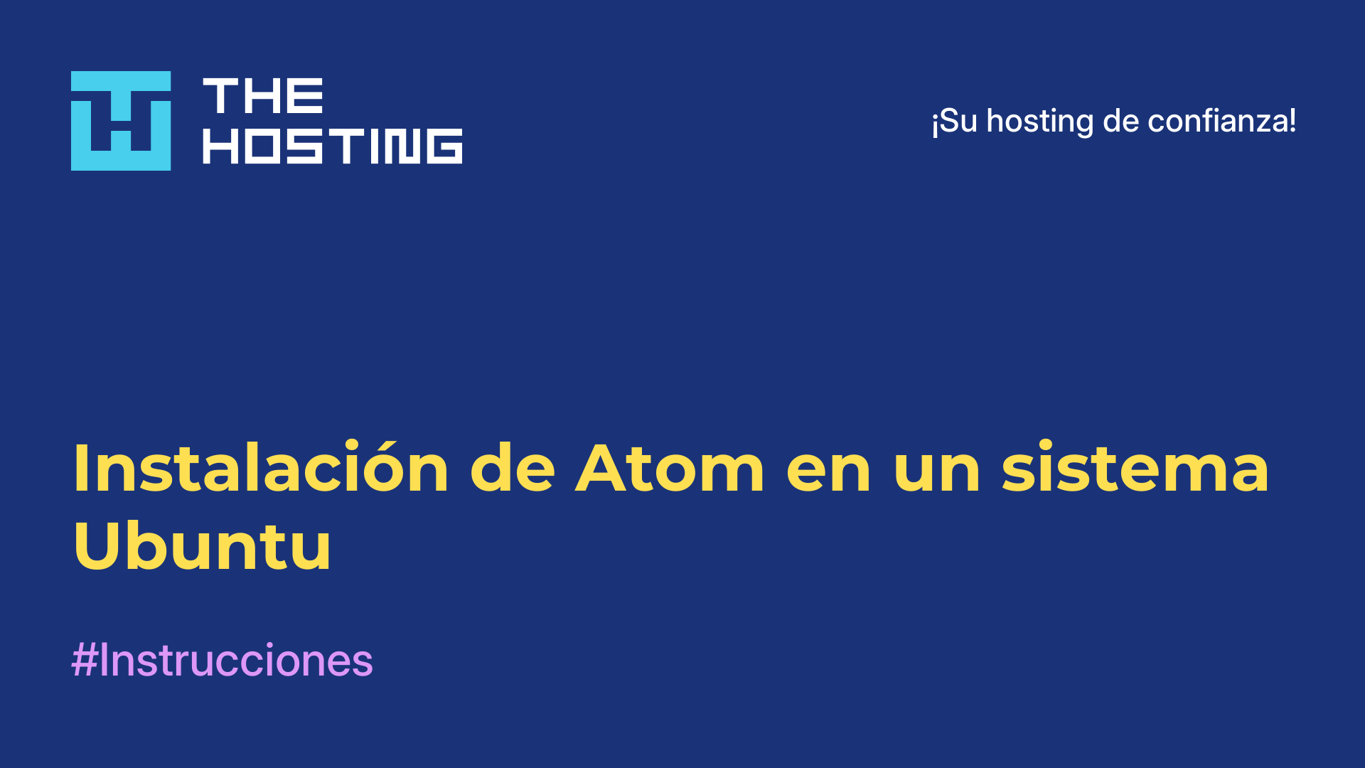 Instalación de Atom en un sistema Ubuntu