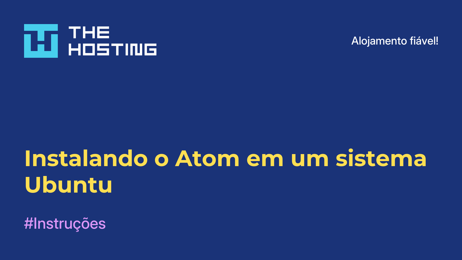 Instalando o Atom em um sistema Ubuntu
