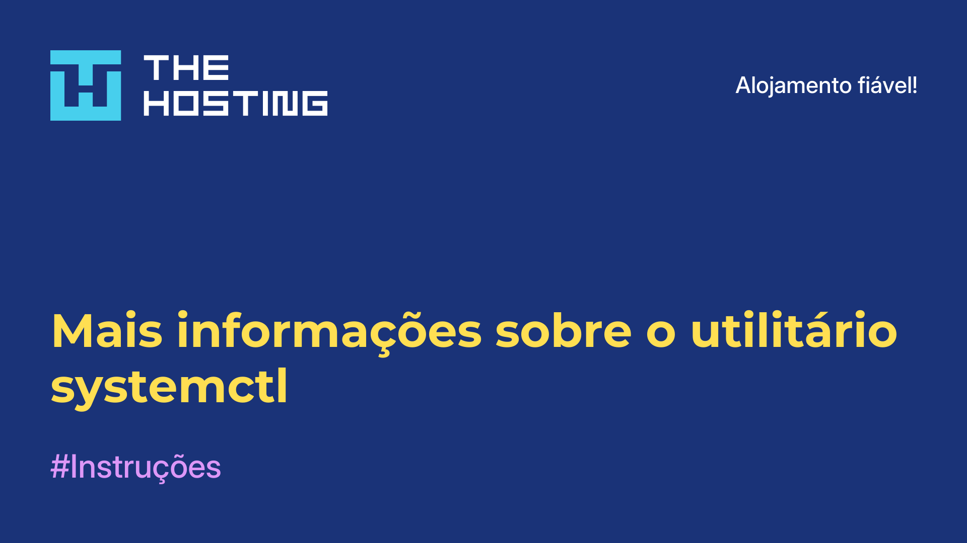 Mais informações sobre o utilitário systemctl