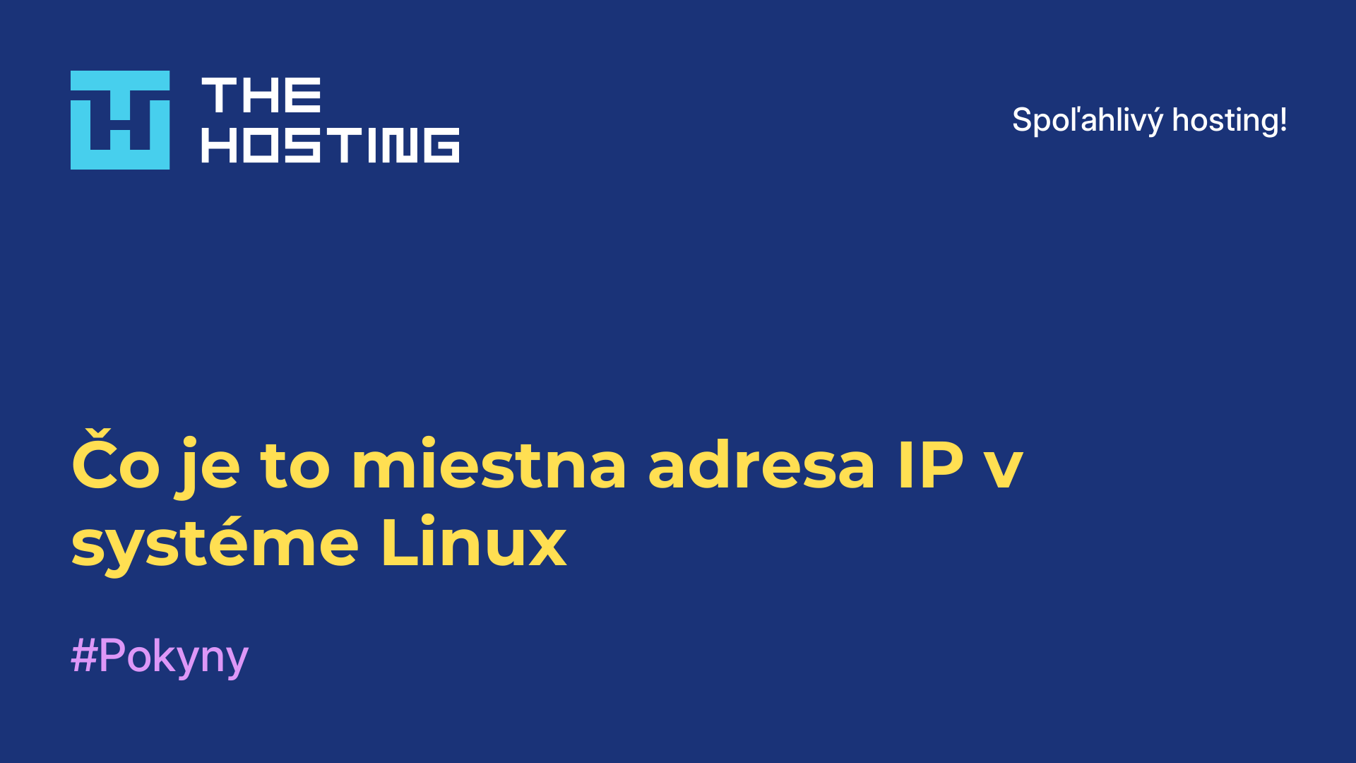 Čo je to miestna adresa IP v systéme Linux