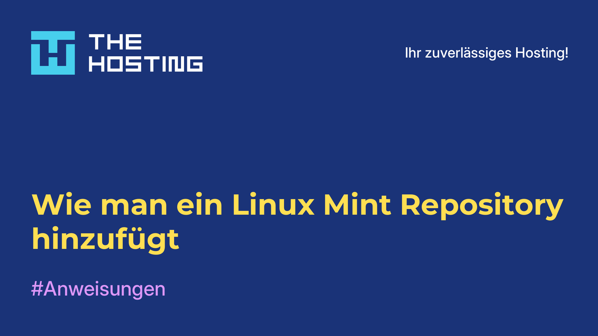 Wie man ein Linux Mint-Repository hinzufügt