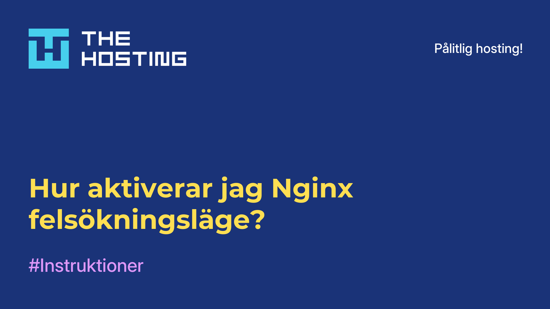 Hur aktiverar jag Nginx felsökningsläge?