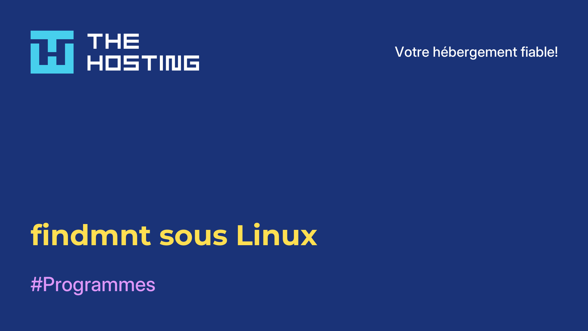 findmnt sous Linux