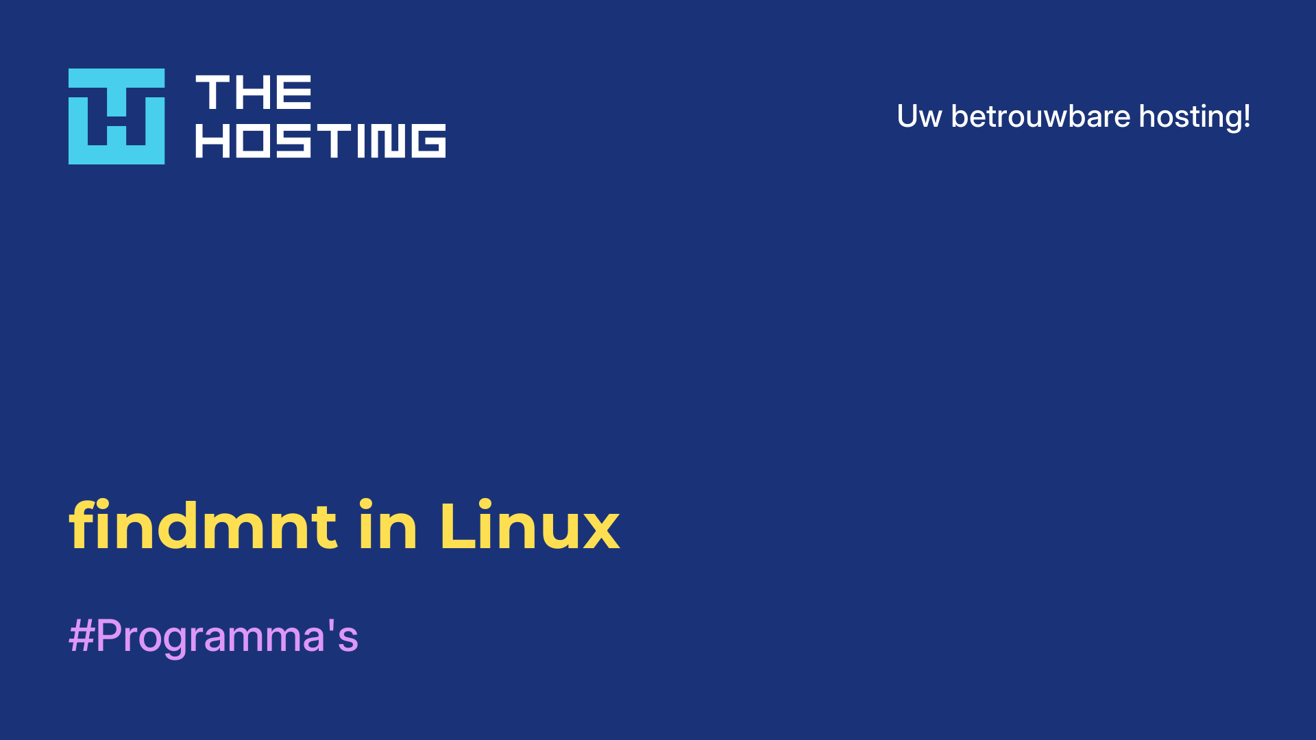 findmnt in Linux