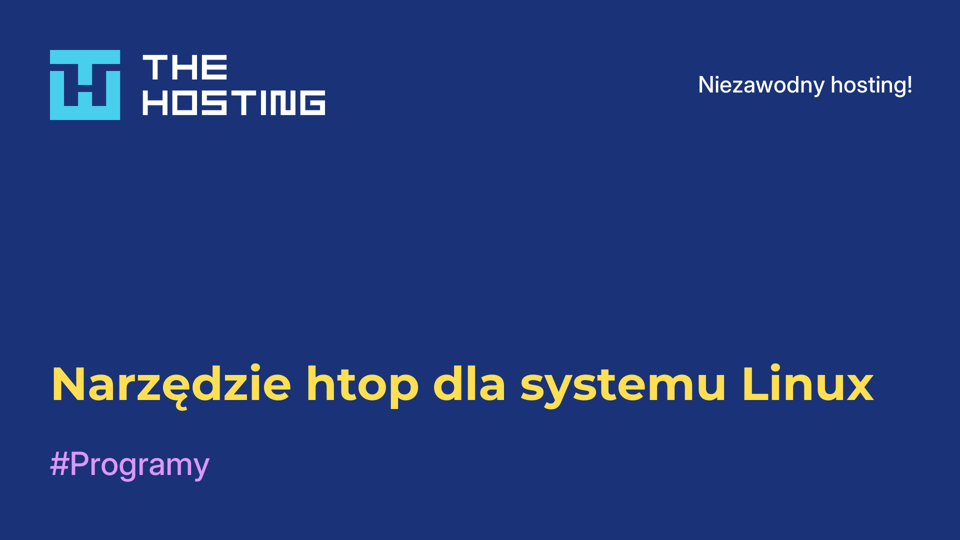 Narzędzie htop dla systemu Linux