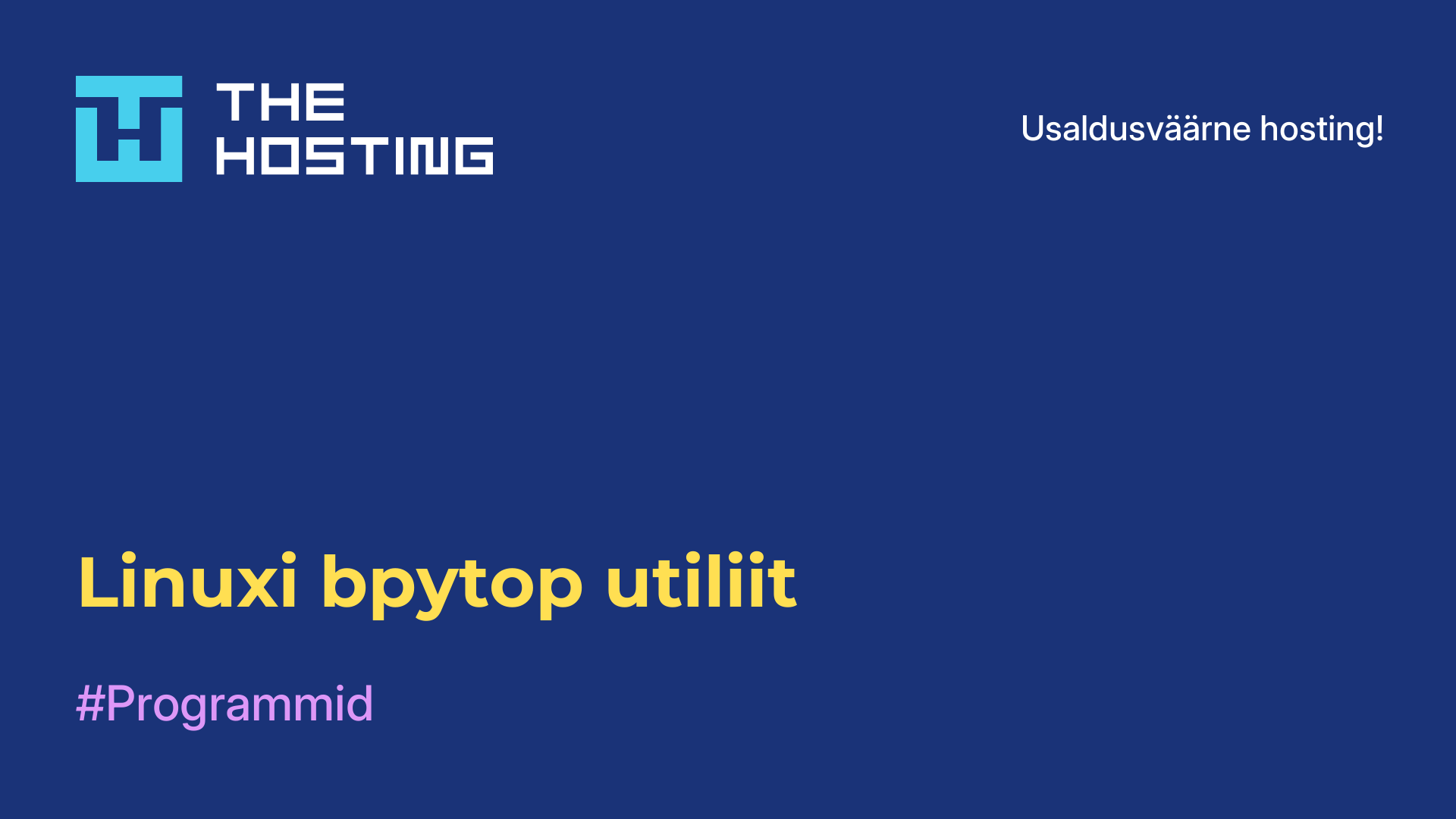 Linuxi bpytop utiliit