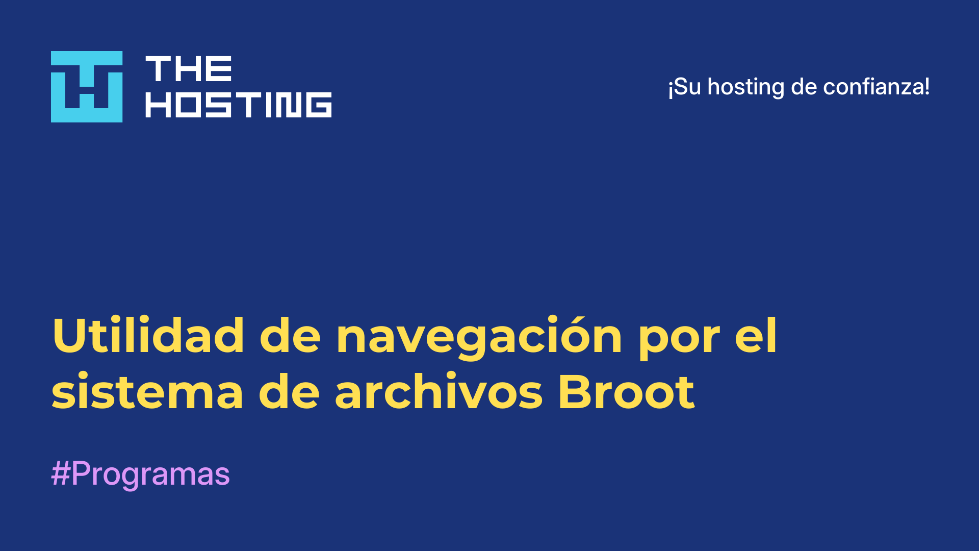Utilidad de navegación por el sistema de archivos Broot
