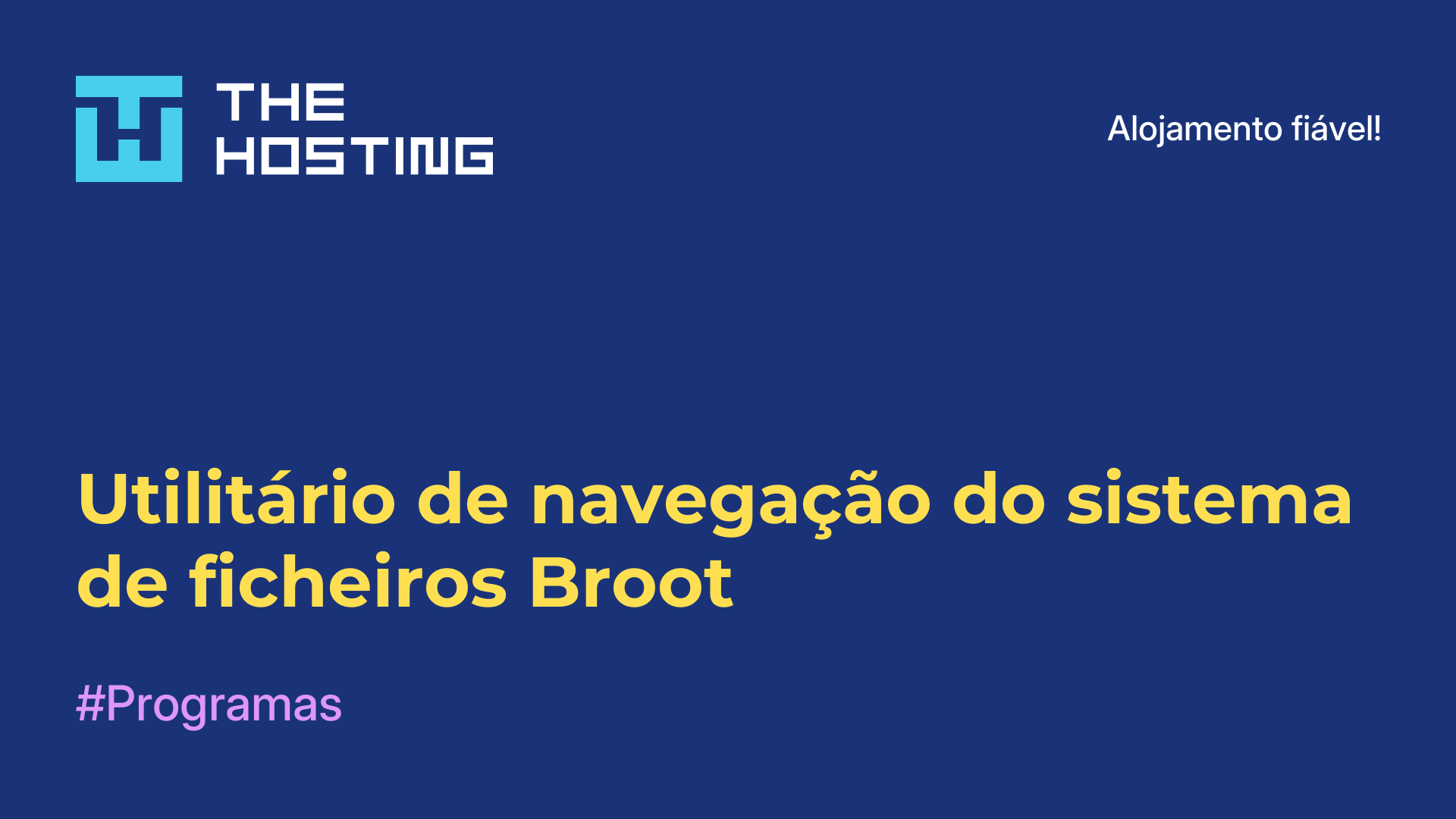 Utilitário de navegação do sistema de ficheiros Broot