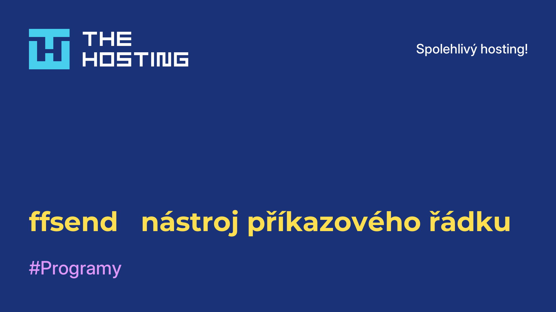 ffsend - nástroj příkazového řádku