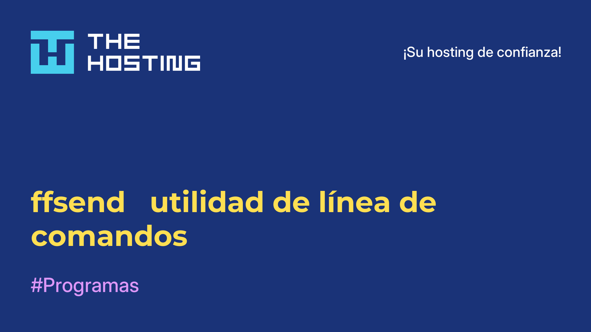 ffsend - utilidad de línea de comandos