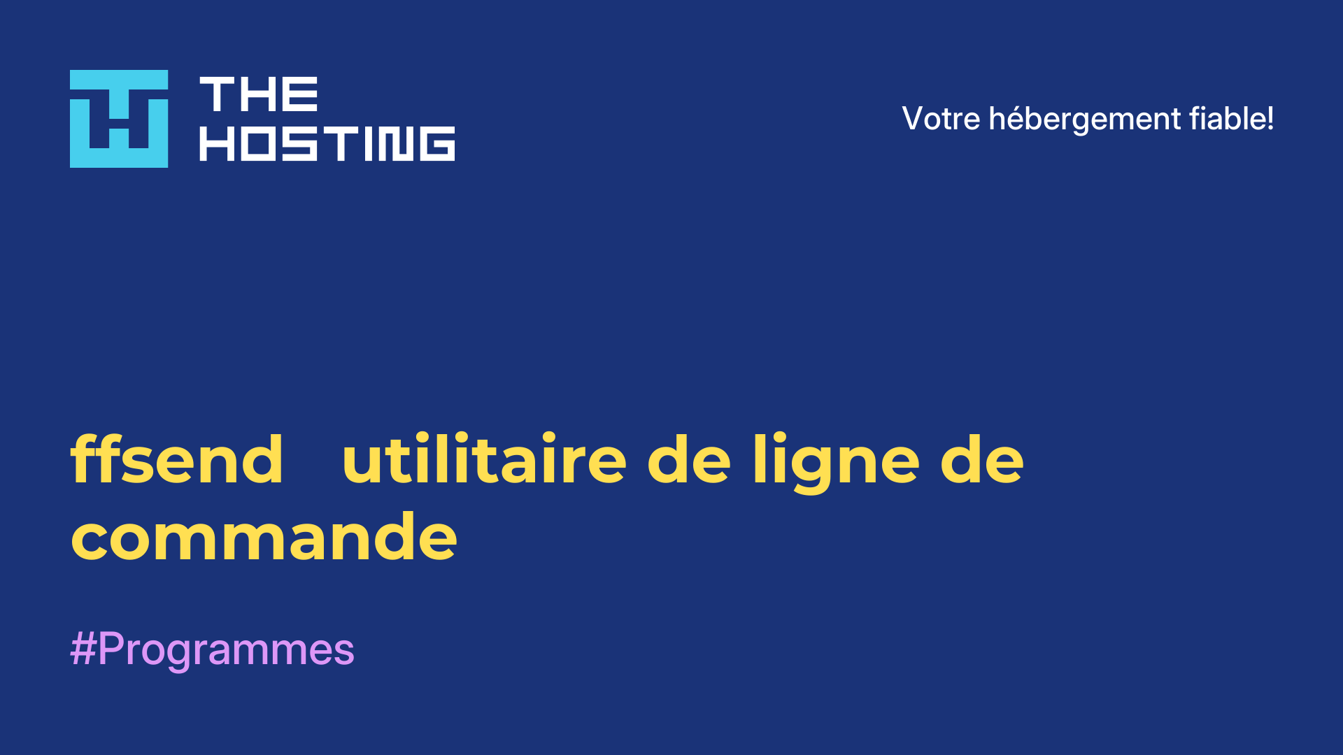 ffsend - utilitaire de ligne de commande