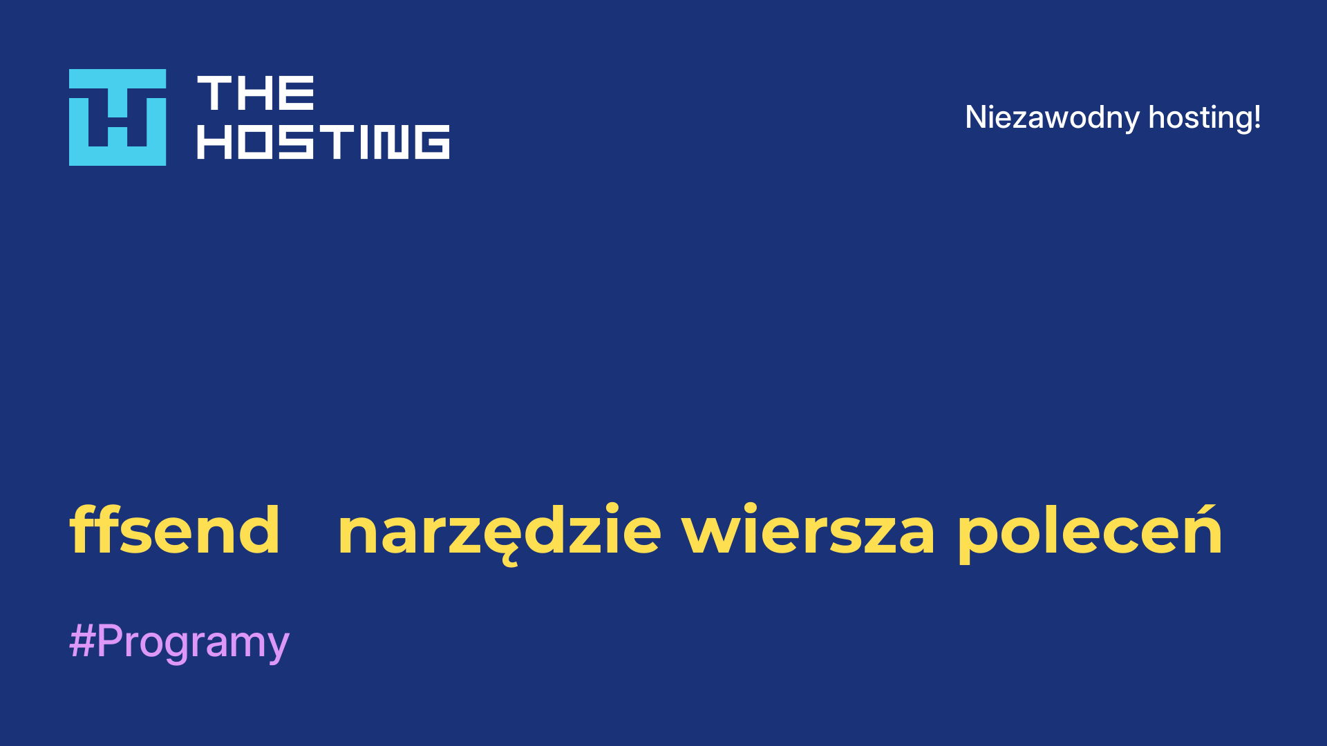 ffsend - narzędzie wiersza poleceń