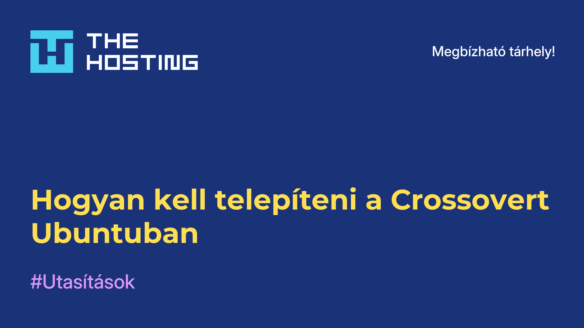 Hogyan kell telepíteni a Crossovert Ubuntuban