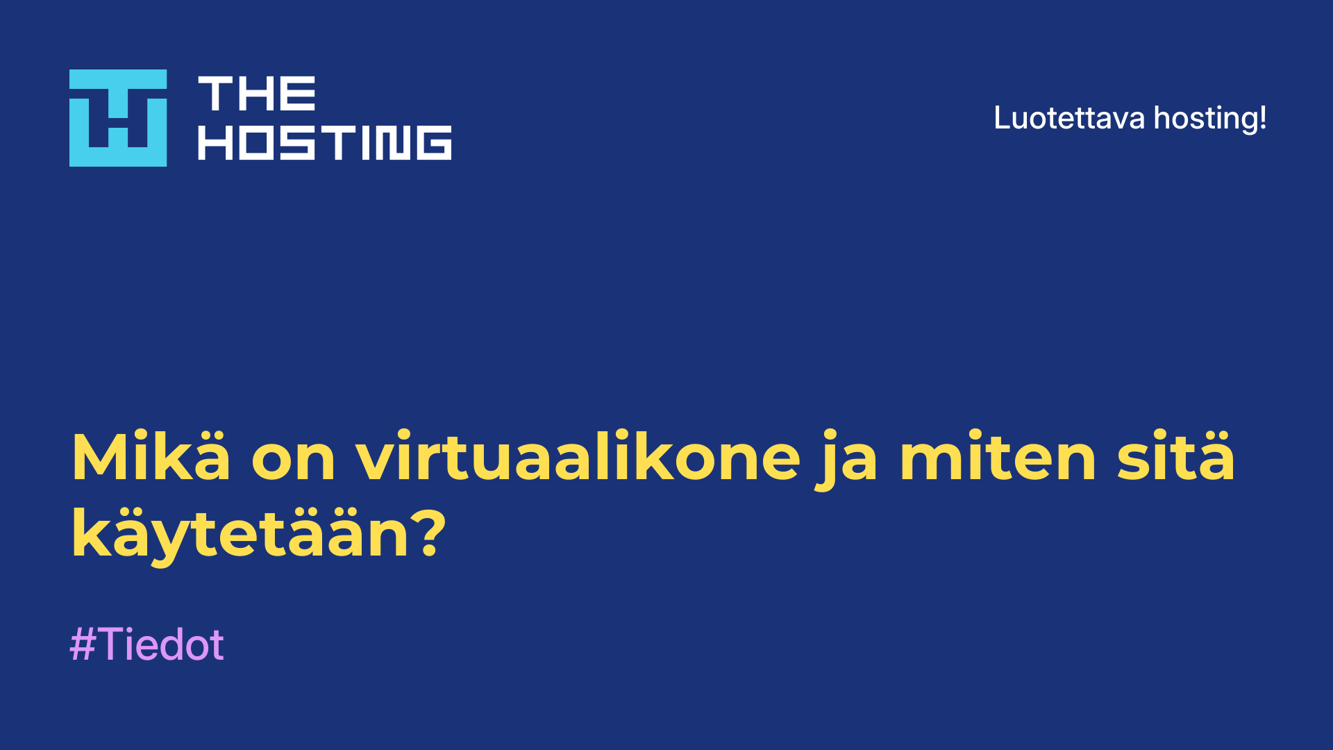Mikä on virtuaalikone ja miten sitä käytetään?