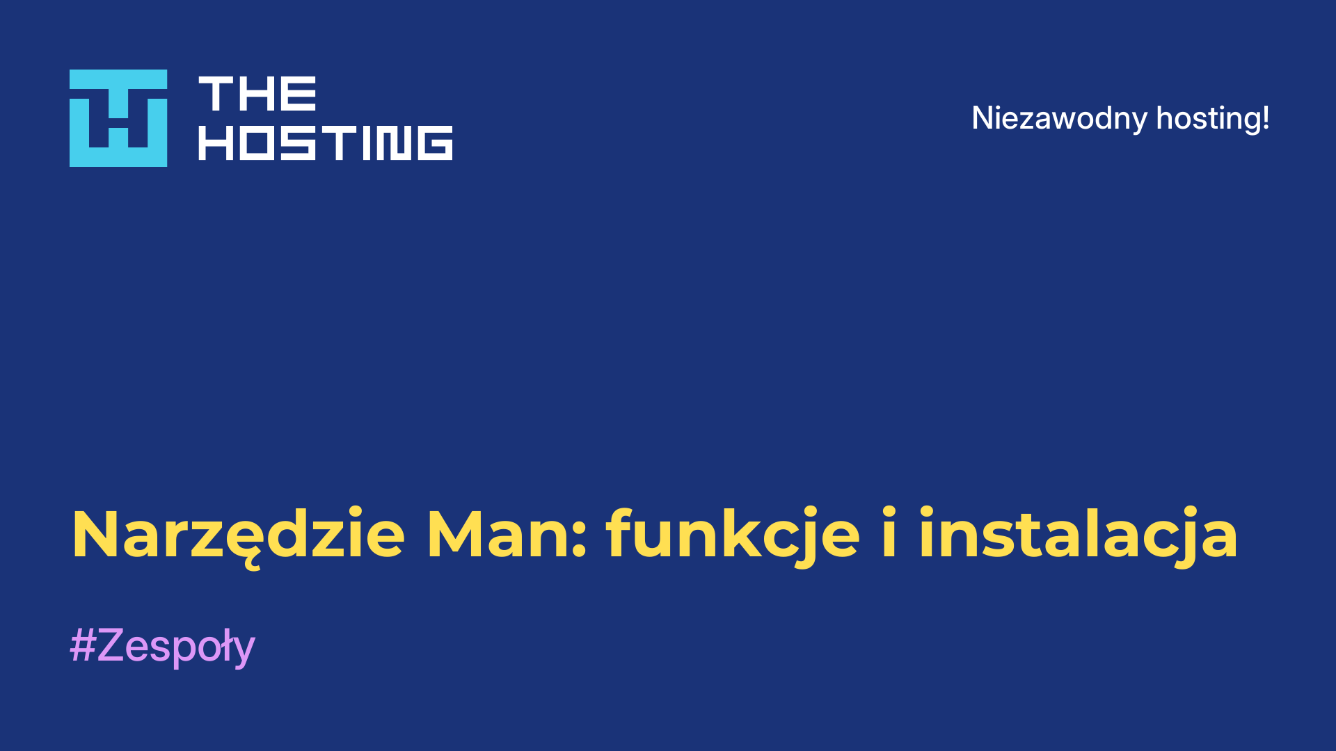 Narzędzie Man: funkcje i instalacja