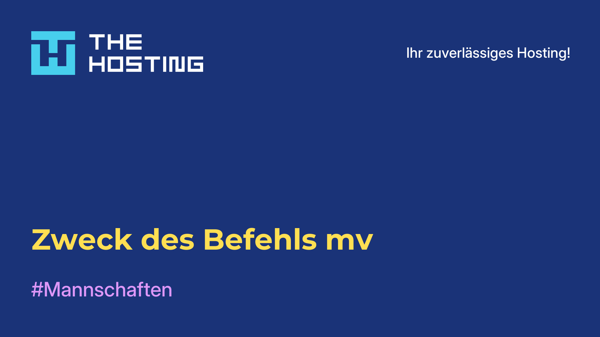 Zweck des Befehls mv