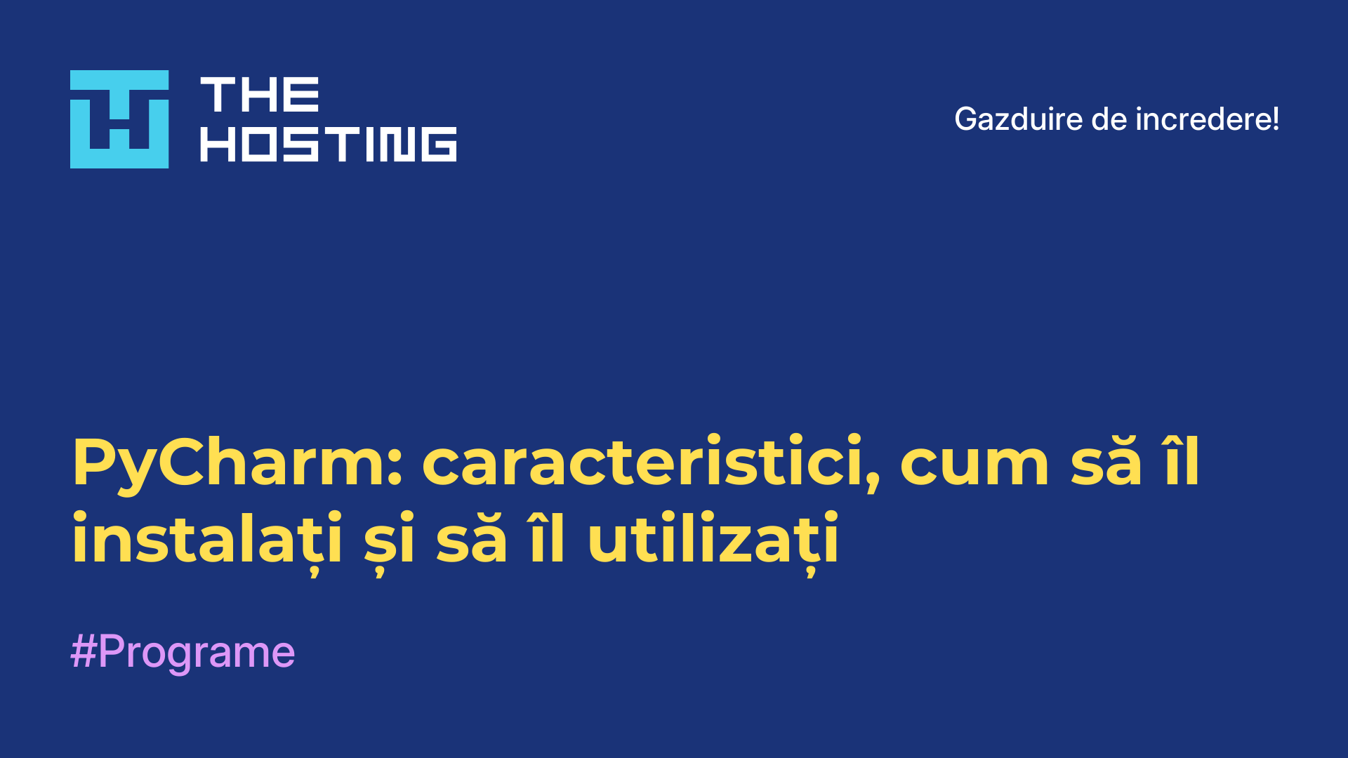 PyCharm: caracteristici, cum să îl instalați și să îl utilizați