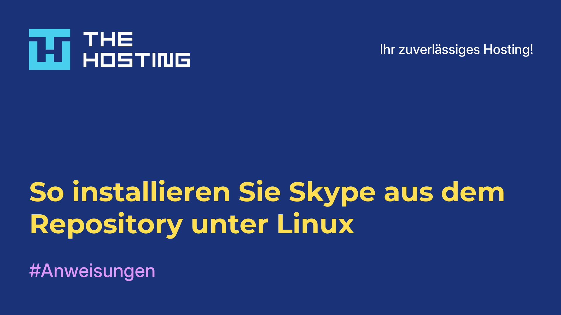So installieren Sie Skype aus dem Repository unter Linux