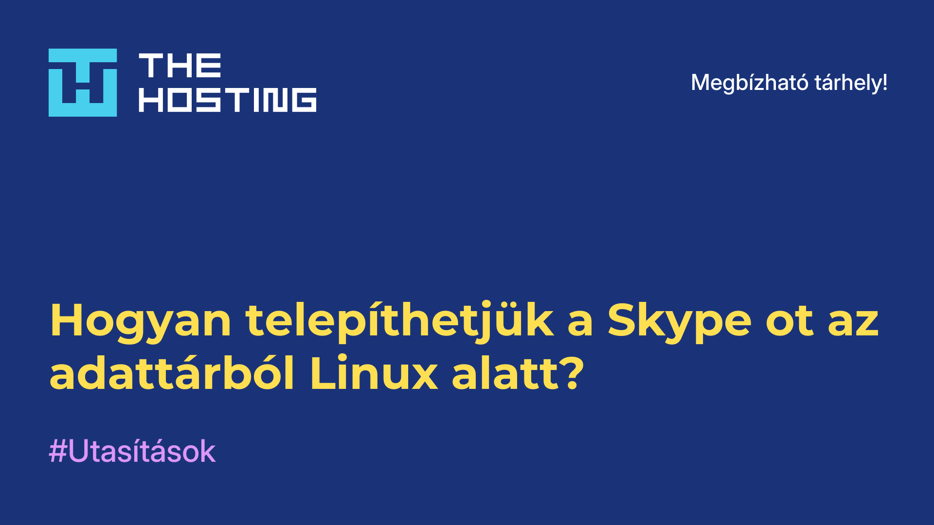 Hogyan telepíthetjük a Skype-ot az adattárból Linux alatt?