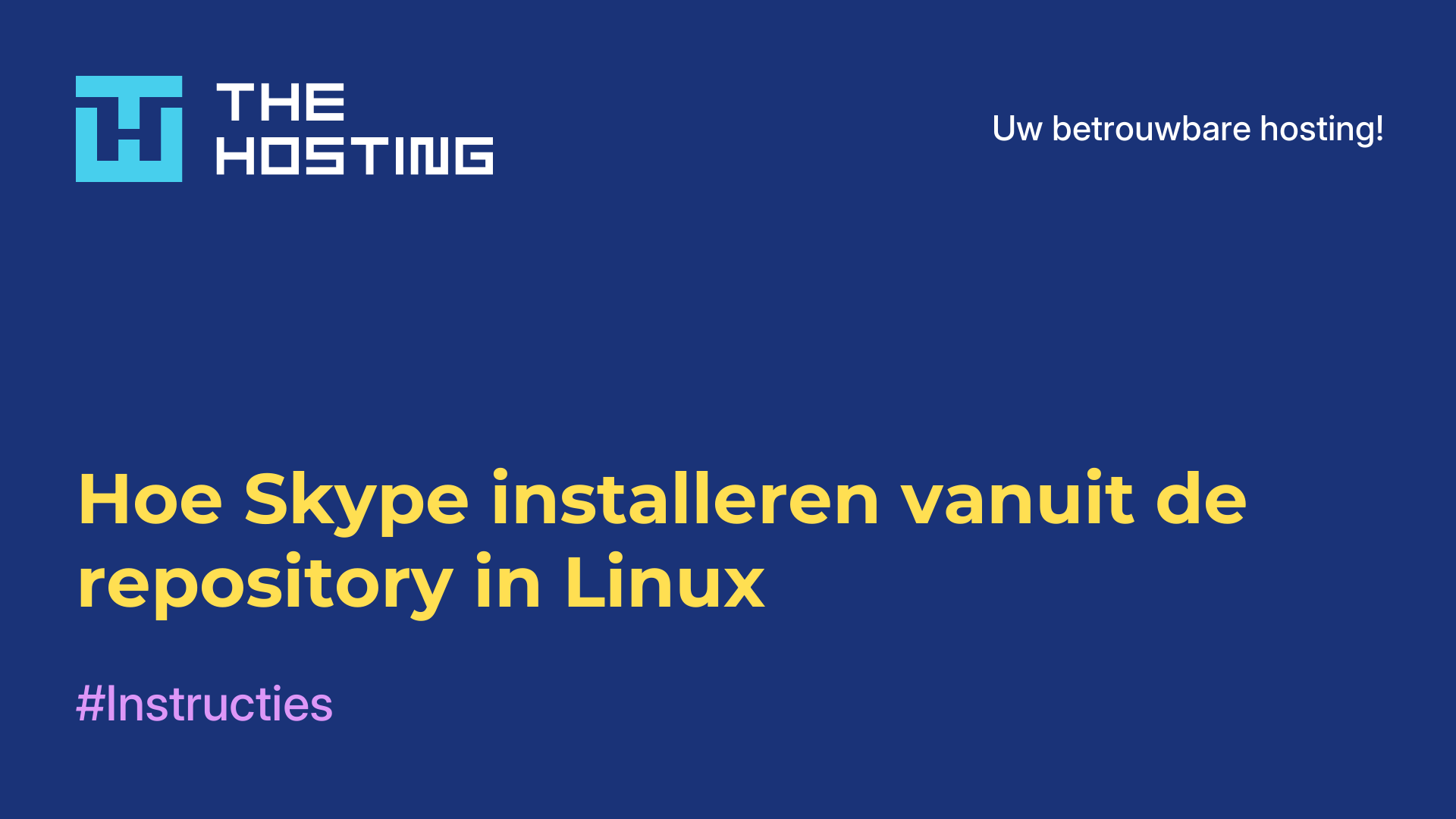 Hoe Skype installeren vanuit de repository in Linux