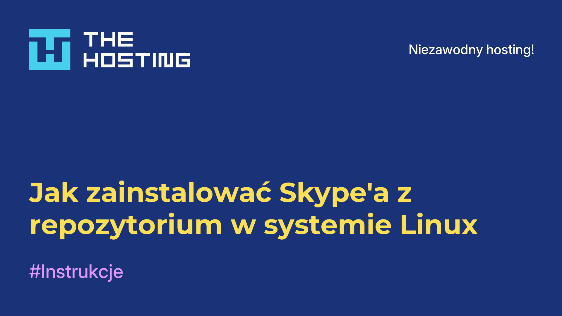 Jak zainstalować Skype'a z repozytorium w systemie Linux